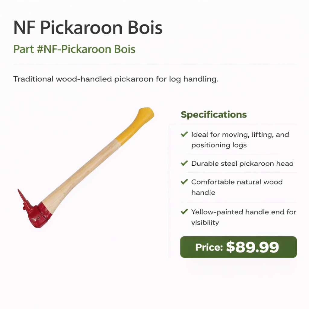 Picaron à bois NF pour la manipulation de billes