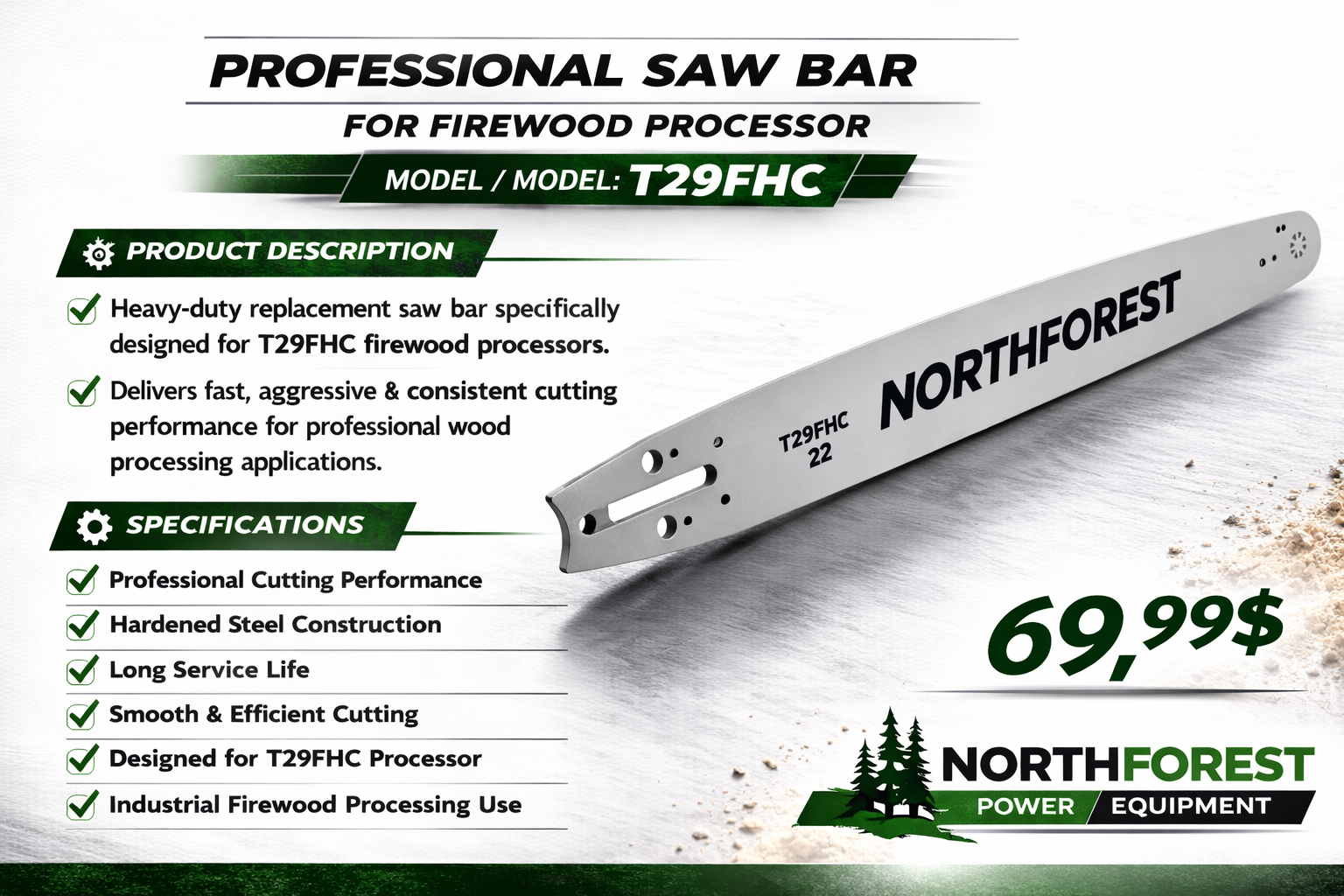 SAWBAR PROFESSIONAL SAWBAR t29FHC