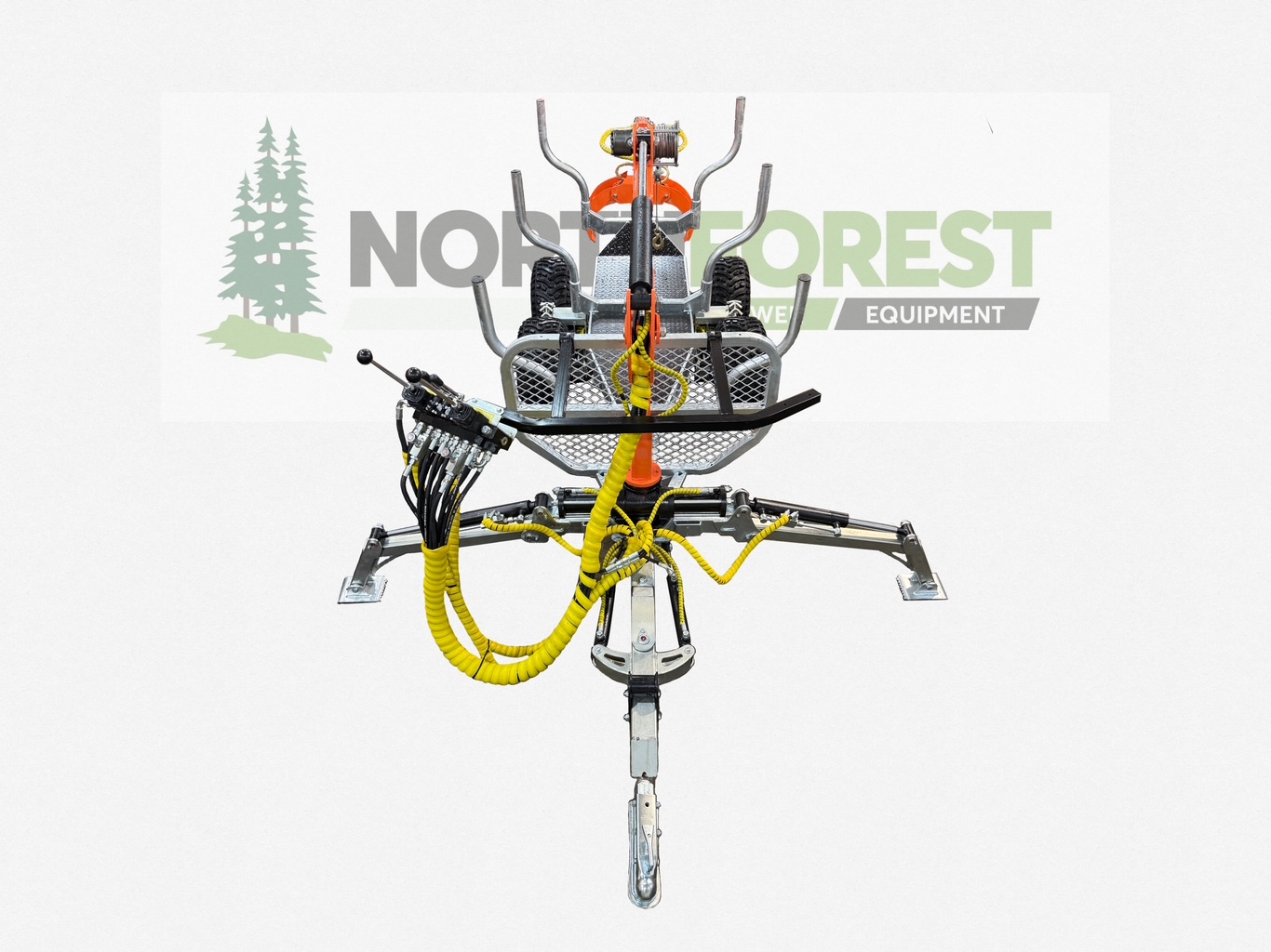 ATV log loader chargeuse a bois