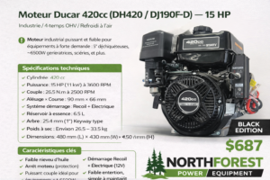 DUCAR DH420 15HP 15HP ENGINE