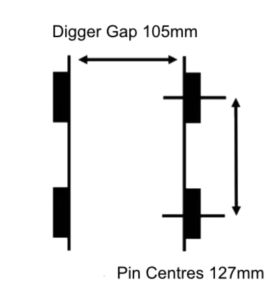 30mm Pin size Kubota Quick Attatch
