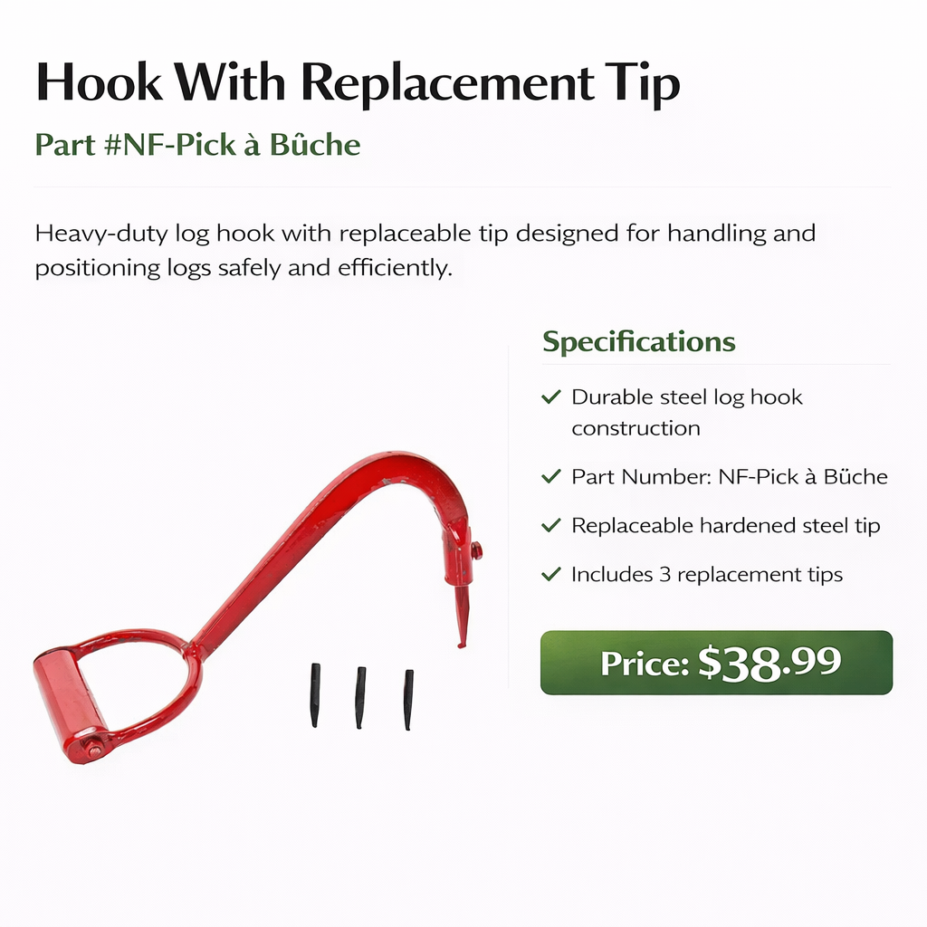 LOG HOOK Pick a Buche