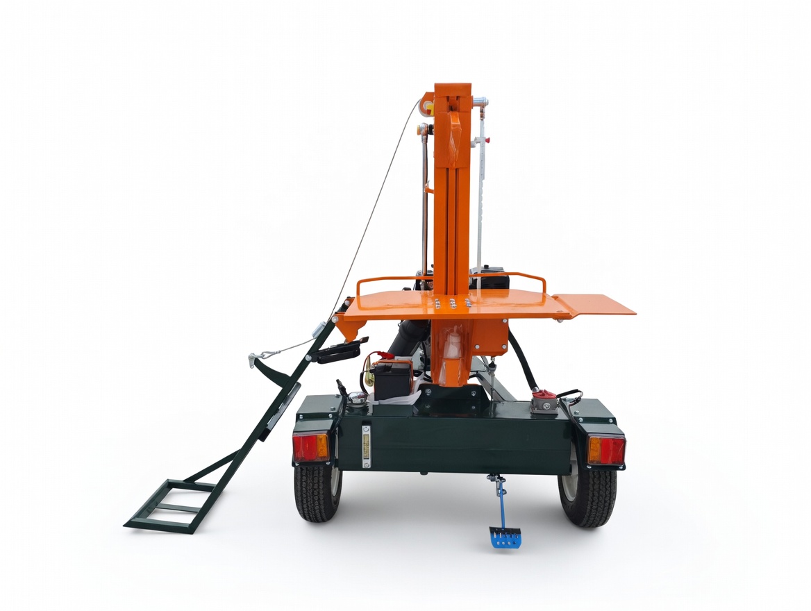 NorthForest NF-HD533 vertical log splitter with log lift 14 HP Ducar